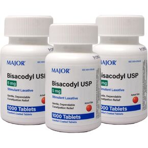 Bisacodyl Tablets 5 Mg 1000 (Pack of 3) in Saudi Arabia