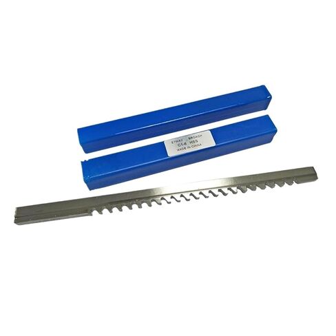 Keyway Broach 8 مم 6 مم 5 مم C نوع الدفع متري الحجم Broach أداة قطع Keyway فولاذية عالية السرعة لمقاومة الحرارة لجهاز التوجيه CNC (C1 8 مم) in Kuwait