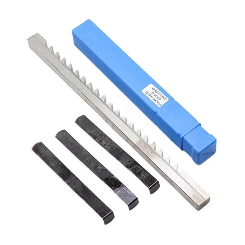 16 مللي متر E دفع من نوع Keyway Broach مع الرقائق متري الحجم عالية السرعة الصلب لقطع المعادن باستخدام الحاسب الآلي أداة المقاومة للحرارة in Kuwait