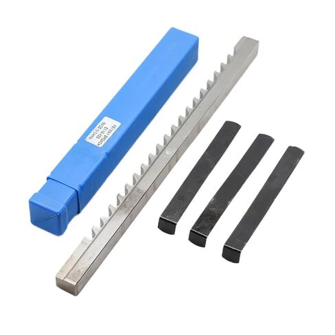 16 مللي متر E دفع من نوع Keyway Broach مع الرقائق متري الحجم عالية السرعة الصلب لقطع المعادن باستخدام الحاسب الآلي أداة المقاومة للحرارة in Kuwait