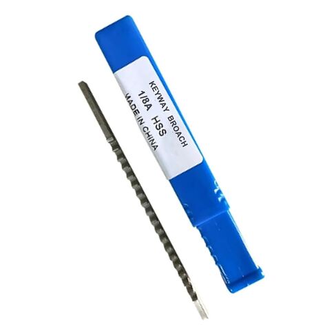 3/4E 3/32A 3/16C 3/8D Inch Size Push Type Keyway Broach for CNC Broaching Machine Metalworking High Speed Steel HSS Cutting Tool Heat Resistance(1-2D) in Saudi Arabia