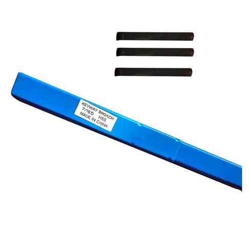 3/4E 3/32A 3/16C 3/8D Inch Size Push Type Keyway Broach for CNC Broaching Machine Metalworking High Speed Steel HSS Cutting Tool Heat Resistance(1-2D) in Saudi Arabia
