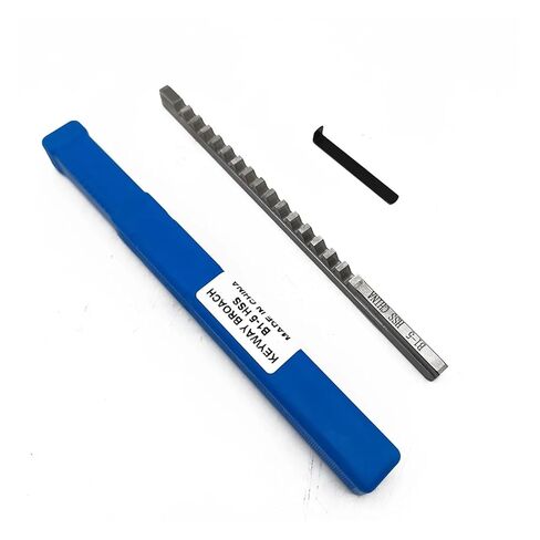 5 مللي متر B1 دفع من نوع Keyway Broach متري الحجم مع الرقائق عالية السرعة الصلب لأداة آلة القطع باستخدام الحاسب الآلي المقاومة للحرارة in Kuwait