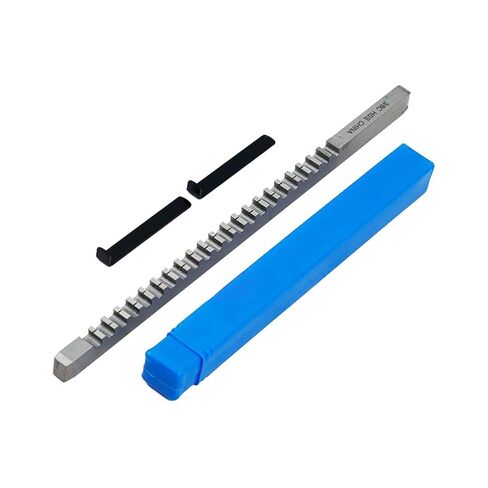 3/8 C دفع من نوع Keyway Broach حجم بوصة عالية السرعة قطع الصلب لأدوات آلة التصنيع باستخدام الحاسب الآلي المقاومة للحرارة in Kuwait