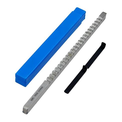 3/8 C دفع من نوع Keyway Broach حجم بوصة عالية السرعة قطع الصلب لأدوات آلة التصنيع باستخدام الحاسب الآلي المقاومة للحرارة in Kuwait