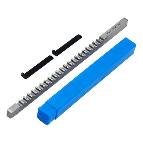 3/8 C دفع من نوع Keyway Broach حجم بوصة عالية السرعة قطع الصلب لأدوات آلة التصنيع باستخدام الحاسب الآلي المقاومة للحرارة in Kuwait