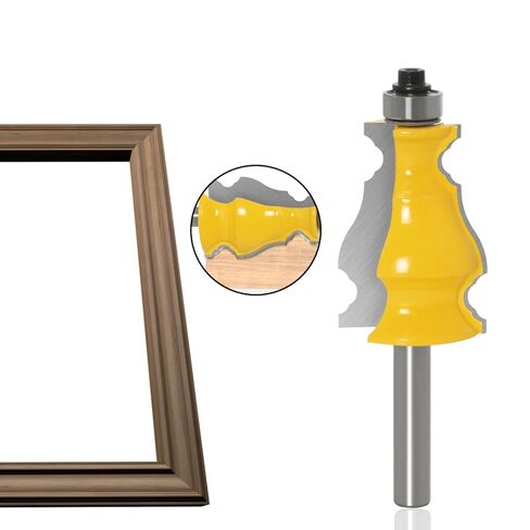 8 مللي متر عرقوب إطار الصورة راوتر بت التنغستن كربيد خط بت النجارة قاطعة المطحنة للخشب in Kuwait