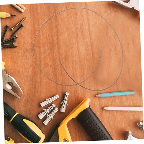 jojofuny High Temp Tungsten Wire for Ceramic Crafts DIY Hooks Heat Resistant Wire for Pottery Firing Versatile Hanging Burn Tool for Pottery Supplies in Saudi Arabia