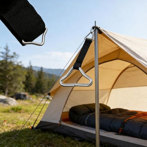 Trampoline Triangle Rings,40pc Stainless Steel Triangle V Rings Buckle Universal Accessories for for Trampoline Replacement Parts Bag Trampoline Mat Craft in Kuwait