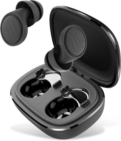 سدادات أذن لإلغاء الضوضاء أثناء النوم - سدادات أذن قابلة لإعادة الاستخدام بقوة 35 ديسيبل مع 7 رؤوس أذن وحقيبة حمل - حماية مرنة للسمع - أطراف أذن مفردة/مزدوجة قابلة للاستبدال للنوم والتركيز والسفر والعمل in Kuwait