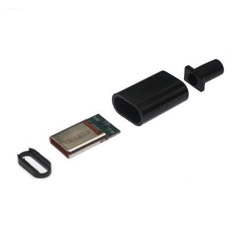 fengpeng 2/5/10set Type C usb3.1 5A Fast Charging USB Connectors A Male Jack Tail Plug Electric Terminals Welding DIY Data Cable fix(Pink,2 Set) in Kuwait