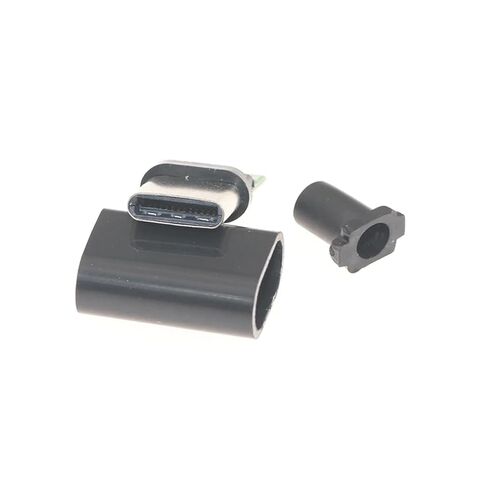 fengpeng 2/5/10set Type C usb3.1 5A موصلات USB شحن سريع قابس ذيل جاك ذكر محطات كهربائية لحام كابل بيانات DIY إصلاح (أزرق سماوي، 10 مجموعة) in Saudi Arabia