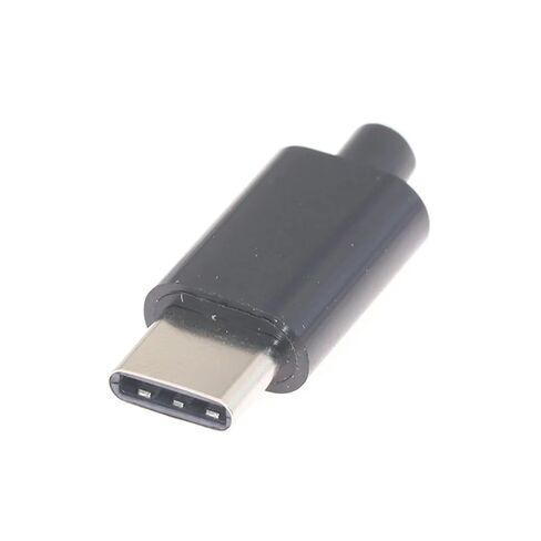 fengpeng 2/5/10set Type C usb3.1 5A Fast Charging USB Connectors A Male Jack Tail Plug Electric Terminals Welding DIY Data Cable fix(Sky Blue,5 Set) in Kuwait