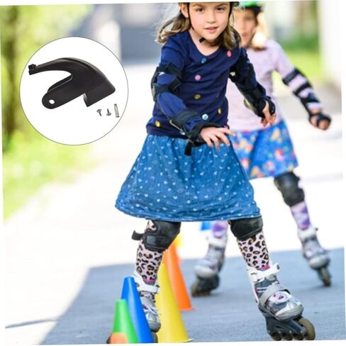 Roller Skate Stoppers - 2 Pack Durable Inline Skate Brake Pads for Kids and Adults - Easy to Install Replacement Brakes for Rollerblades (Fits 6mm Axle & 0.98" Stopper Base) in Saudi Arabia