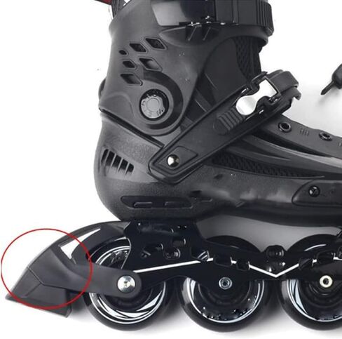 Roller Skate Stoppers - 2 Pack Durable Inline Skate Brake Pads for Kids and Adults - Easy to Install Replacement Brakes for Rollerblades (Fits 6mm Axle & 0.98" Stopper Base) in Saudi Arabia