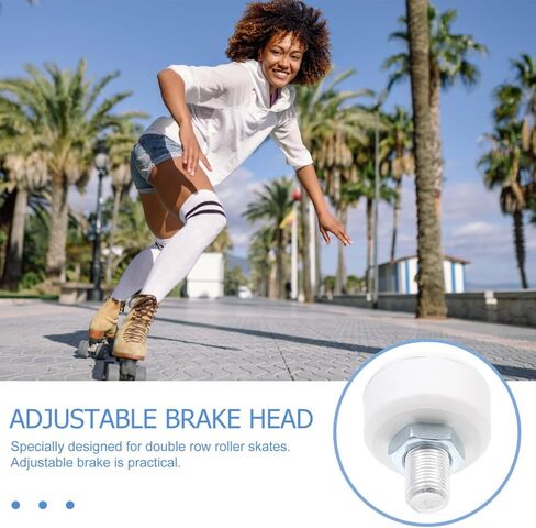 سدادة أصابع القدم قابلة للتعديل من Kisangel للتزلج على الجليد، كتلة كبح قوية وغير قابلة للانزلاق للتوقف السريع in Kuwait