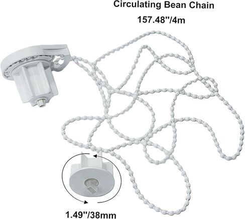 38mm (1.5") Universal Joint Roller Blind Clutch – Multi-Angle Pull Mechanism with Windmill Style Idler – Heavy Duty Repair Kit for Roller Shades in Saudi Arabia