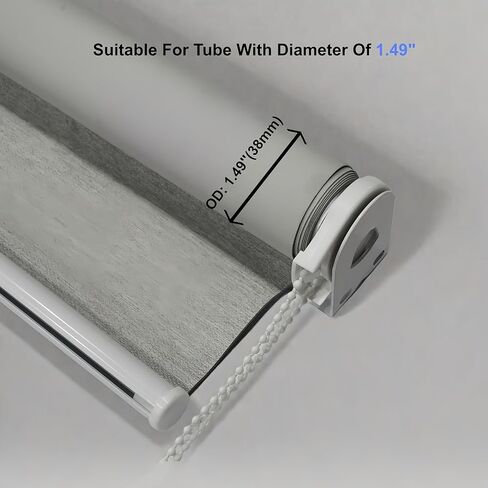 38mm (1.5") Universal Joint Roller Blind Clutch – Multi-Angle Pull Mechanism with Windmill Style Idler – Heavy Duty Repair Kit for Roller Shades in Saudi Arabia