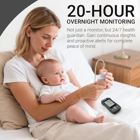 Handheld Fingertip Pulse Oximeter Medical Grade Pediatric Wrap Probe for Baby Kids Spot Checking Black Continuous Pulse Oximeter Adult Tracking Fast Accurate SpO2 Pulse Rate Respiration Rate Customizable Audio Visual Alarm in Saudi Arabia