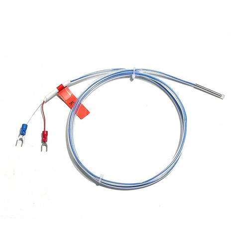 K Type Thermometer 2-Wire with PTFE Insulated Lead 1–5M Cable Options 1Pcs(Cable Length 5M) in Saudi Arabia