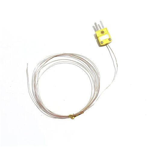 K-Type TT-K-30-SLE خط قياس درجة الحرارة المزدوج الحراري SMT PTFE نقطة كروية مع المقابس -200 ~ 260 درجة مئوية 1 قطعة (الطول 3.0 م) in Saudi Arabia