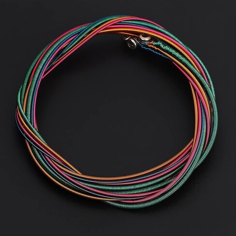 Electric Bass Strings, Bass Strings Colorful And Steel And Alloy Electric Bass Strings 4-Ring Bass Guitar Strings 1.16 Mm, cordes basses 4 cordes in Saudi Arabia