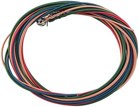 Short Scale Bass Strings 1.16mm, 44mm, 2.0mm, 2.54mm (.046-.100) 4 String Colorful Electric Bass Guitar Strings Instrument in Saudi Arabia