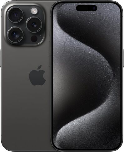 Apple iPhone 15 Pro, 512GB, Black Titanium - Unlocked (Renewed) in Saudi Arabia