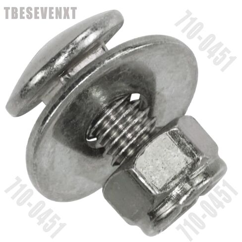 8-Pack 710-0451 Stainless Steel Mounting Carriage Bolt Nuts kit for MTD Cub Cadet Snow Blower 710 0451 784-5580 712-04063 Carriage Bolts (5/16-18) 3/4" in Kuwait