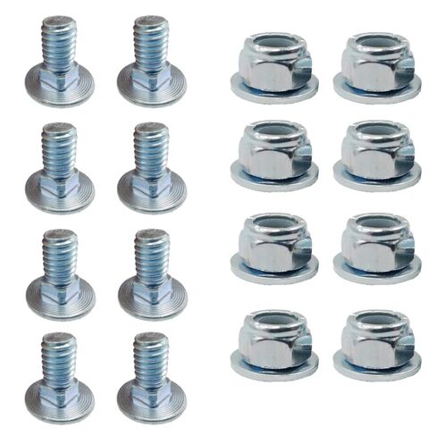 8-Pack 710-0451 Stainless Steel Mounting Carriage Bolt Nuts kit for MTD Cub Cadet Snow Blower 710 0451 784-5580 712-04063 Carriage Bolts (5/16-18) 3/4" in Kuwait
