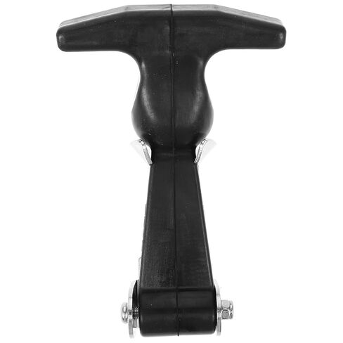 قفل مزلاج مطاطي بمقبض على شكل حرف T من GARVALON مع قاعدة من الفولاذ المقاوم للصدأ 304، وصندوق أدوات مقاوم للصدمات ومزلاج فريزر لغطاء محرك السيارة والخزائن الصناعية in Kuwait