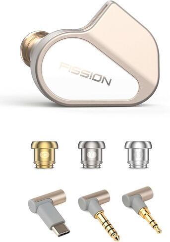 TANCHIJIM Fission 5th Generation DMT HiFi Wired IEMS in-Ear Monitors Headphones for Gaming Earbuds with Dual Magnetic Dual Chambers and Detachable Cables for Audiophile Musician in Kuwait