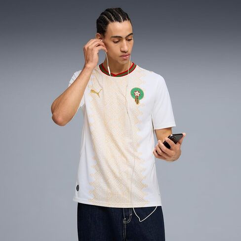 Puma Men's Morocco FA Away Jersey Replica in Saudi Arabia