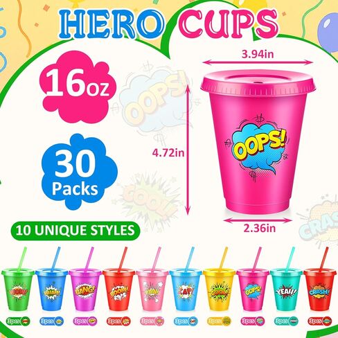 24 PCS Farm Animal Birthday Cups with Straws and Lids ، 16oz Farm Animals reachtives reach اشرب الكؤوس in Saudi Arabia