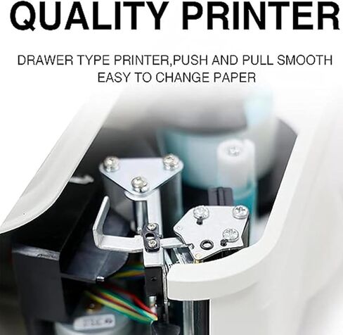 Commercial Label Printing Scale with Barcode Function, 63 Shortcut Keys for Efficient Weighing, Ideal for Supermarkets, Retail Stores, and Warehouses (Machine) in Saudi Arabia