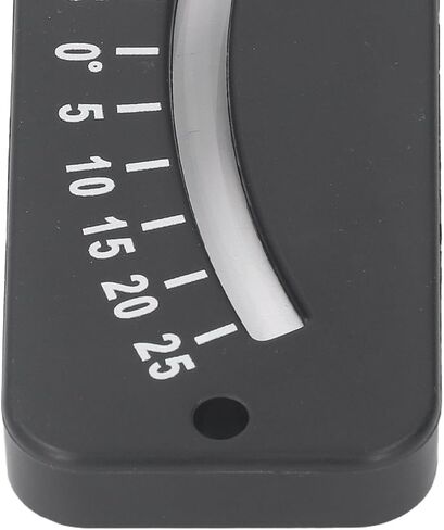 مقياس ميل أنبوب ABS بزاوية 25 درجة مع مقياس واضح لقياس الزاوية الأفقية الدقيقة والاستخدام المحمول in Kuwait