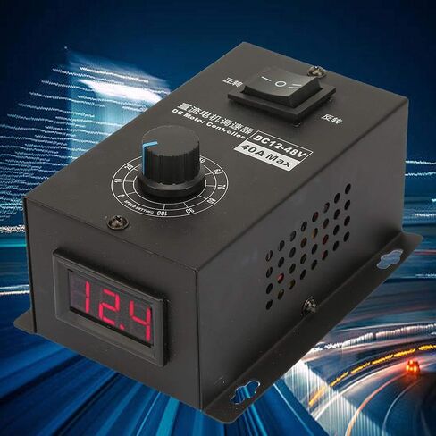 DC Motor Speed Controller, DC 12V-48V 40A PWM Speed Controller, Electric Motor Speed Control Regulator in Saudi Arabia