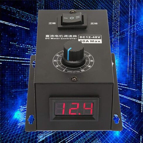 DC Motor Speed Controller, DC 12V-48V 40A PWM Speed Controller, Electric Motor Speed Control Regulator in Saudi Arabia