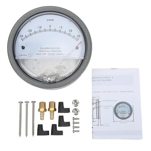 Dioche Pressure Gau ge HVAC Filter Detection Differential Pressure Gau ge Pointer Pressure Gau ge with Pointer Vacuum Components for Home in Saudi Arabia