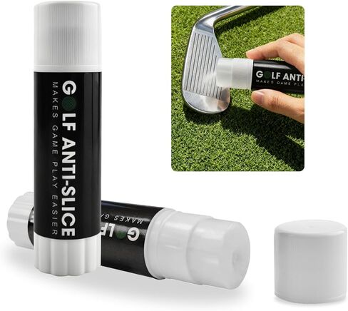 2 Pieces Golf Anti-Slice/Hook Compound for Clubs Reduce Spin & Fix Slices Improves Ball Control, Distance and Accuracy Increases, Practice Aid Gifts for All Golfers(1.27 OZ) in Saudi Arabia