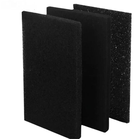 1 قطعة 1 متر مربع ضاغط الهواء مرشح الغبار/البولي يوريثين القطن مثبطات اللهب/مكنسة كهربائية/مرشح محول التردد (H50mm 40ppi) in Kuwait