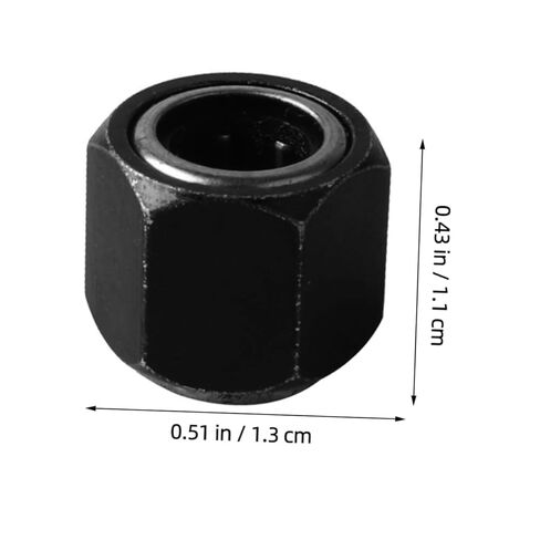 Alipis One War Bearing Nut 1/10 Spare Part Black in Saudi Arabia