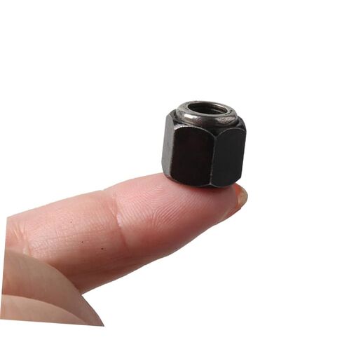 Alipis One War Bearing Nut 1/10 Spare Part Black in Saudi Arabia