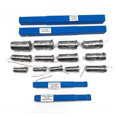 22 قطعة Keyway Broach Kit B1 C1 4-8 مللي متر متري عالية السرعة الصلب جلبة شيم مجموعة نظام ل ماكينة بتحكم رقمي بالكمبيوتر المقاومة للحرارة in Kuwait