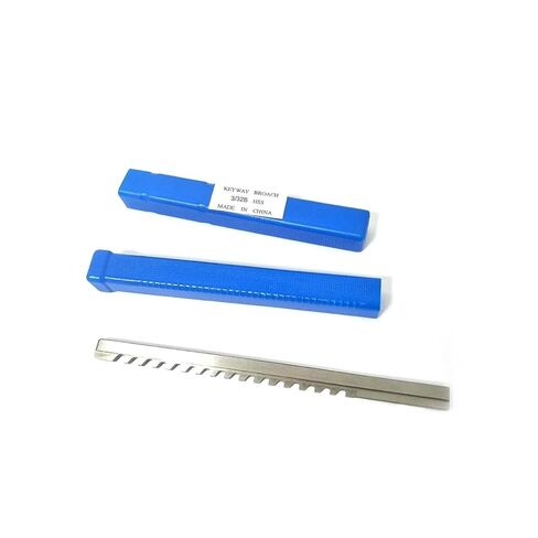 3/16 C Keyway Broach C أداة القطع من نوع الدفع بوصة الحجم مع شيم بروش لتصنيع المعادن باستخدام الحاسب الآلي المقاومة للحرارة in Kuwait