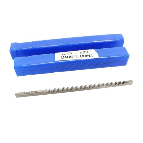 3 مللي متر دفع من نوع Keyway Broach متري الحجم عالية السرعة الصلب أدوات التطرق سكين لآلة القطع باستخدام الحاسب الآلي أداة المقاومة للحرارة in Kuwait