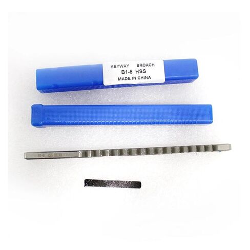 4 مللي متر 5 مللي متر B1 دفع نوع Keyway Broach عالية السرعة الصلب Keyway أدوات ل ماكينة بتحكم رقمي بالكمبيوتر مخرطة المقاومة للحرارة (5 مللي متر) in Kuwait