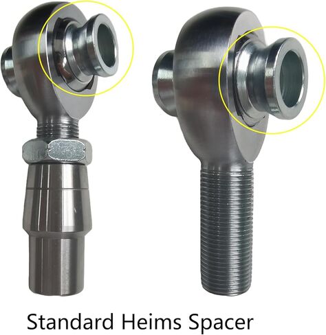 3/4" to 5/8" High Misplacement Spacer Heims Standard Ball Width, Rod End 4 PCS in Kuwait