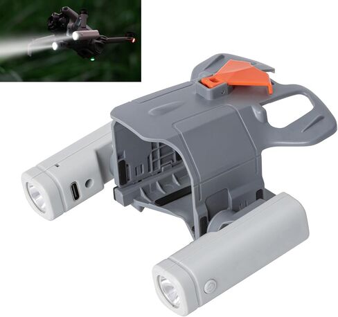 LICHIFIT Mini5 Pro Drone Searchlight Night Light for DJI Mini 5 Pro Rechargeable Dual Light 360° Rotation Multiple Modes Night Flight Light in Saudi Arabia