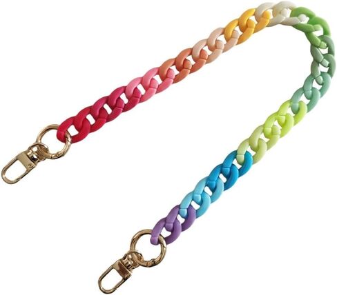 حزام سلسلة أكريليك لحقيبة اليد النسائية، استبدال حزام سلسلة المحفظة، ملحقات سلسلة الحقيبة DIY in Kuwait